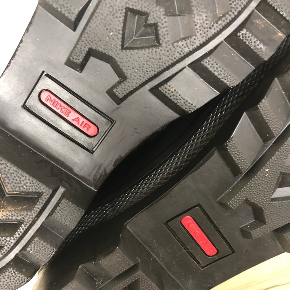 Cole Haan Tall Black glossy rubber boots size 9 worn once. - Picture 9 of 9